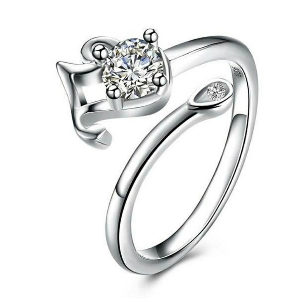 Aquarius Zodiac Ring Size 5.5